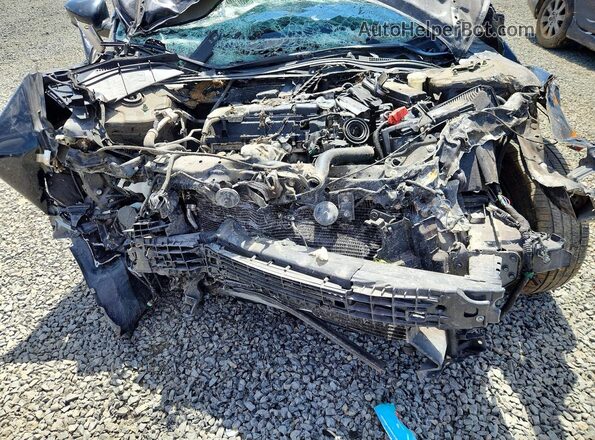 1HGCR2F34HA156064 2017 HONDA ACCORD Black Вид задньої частини салону