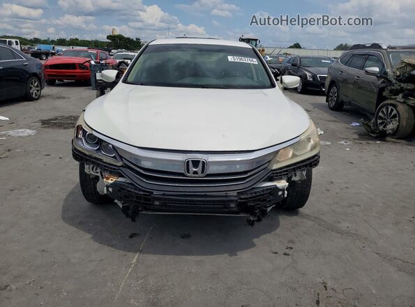 1HGCR2F34HA189498 2017 HONDA ACCORD Белый Вид спереди