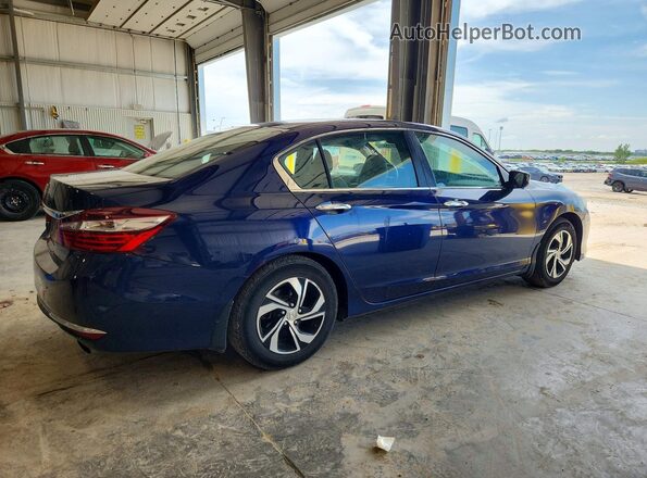 1HGCR2F34HA274096 2017 HONDA ACCORD Blue Tył prawy