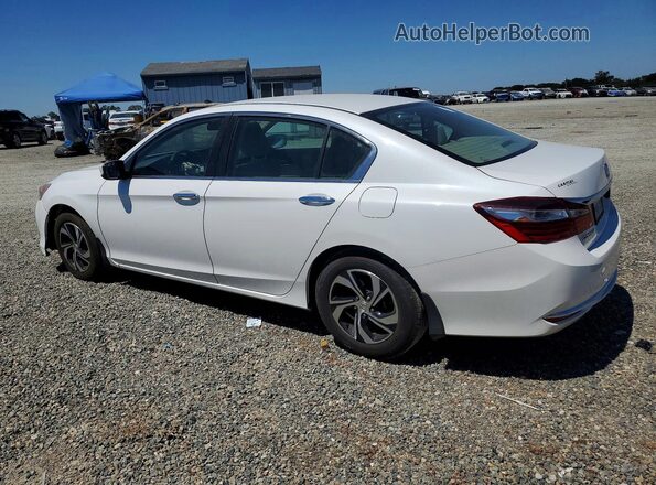 1HGCR2F35GA008732 2016 HONDA ACCORD Белый Задняя левая четверть