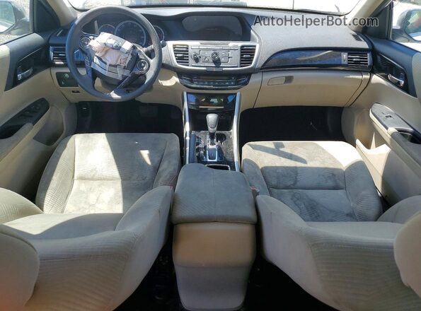 1HGCR2F35GA008732 2016 HONDA ACCORD Белый Вид панели приборов