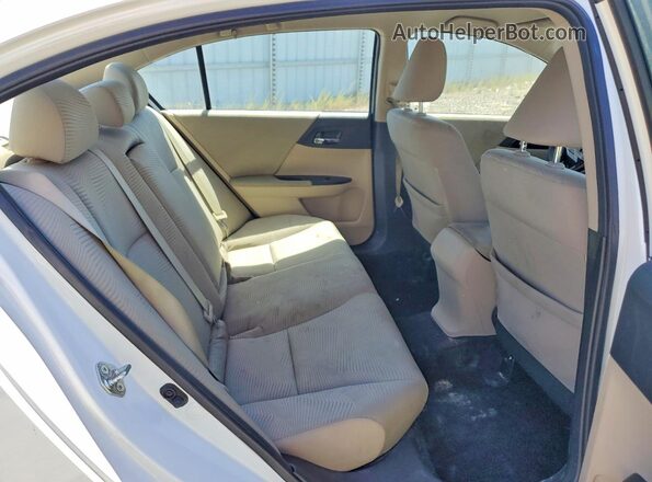 1HGCR2F35GA008732 2016 HONDA ACCORD Белый Вид задних сидений
