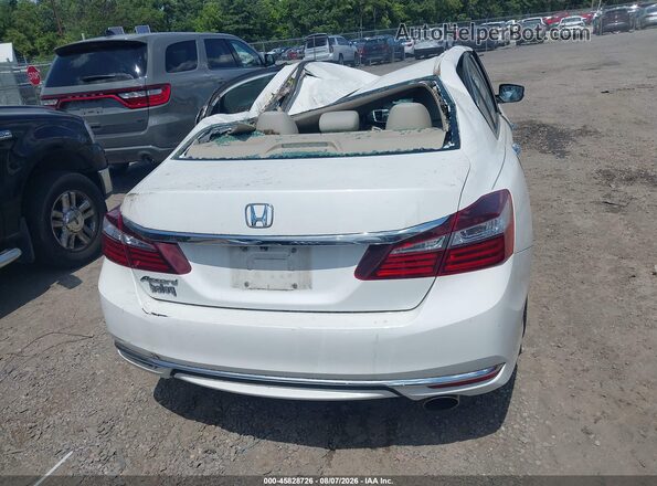 1HGCR2F35GA054125 2016 HONDA ACCORD Белый 