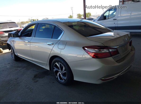 1HGCR2F35GA073791 2016 HONDA ACCORD Beige Rear left