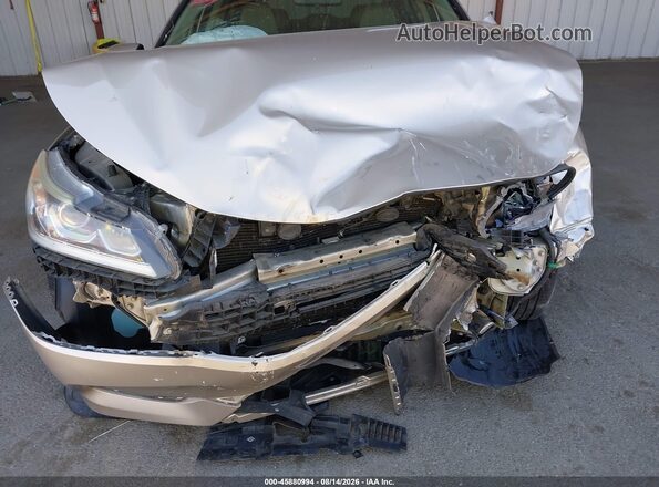 1HGCR2F35GA073791 2016 HONDA ACCORD Beige Front view
