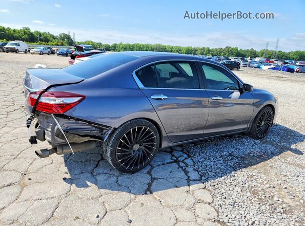 1HGCR2F35GA091241 2016 HONDA ACCORD Gray Tył prawy