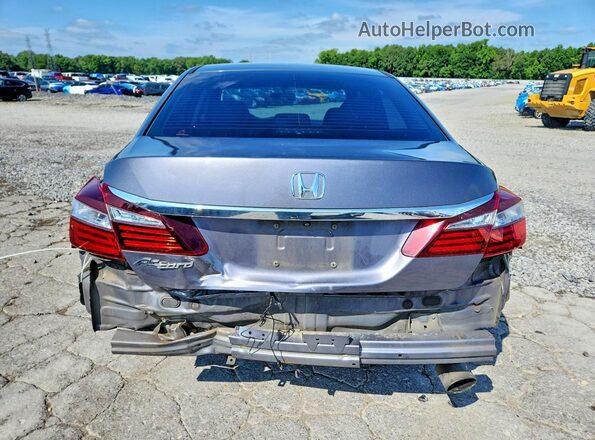 1HGCR2F35GA091241 2016 HONDA ACCORD Gray Widok z tyłu
