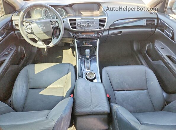 1HGCR2F35GA091241 2016 HONDA ACCORD Gray Widok deski rozdzielczej