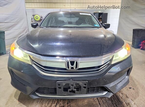 1HGCR2F35GA170134 2016 HONDA ACCORD Черный Вид спереди