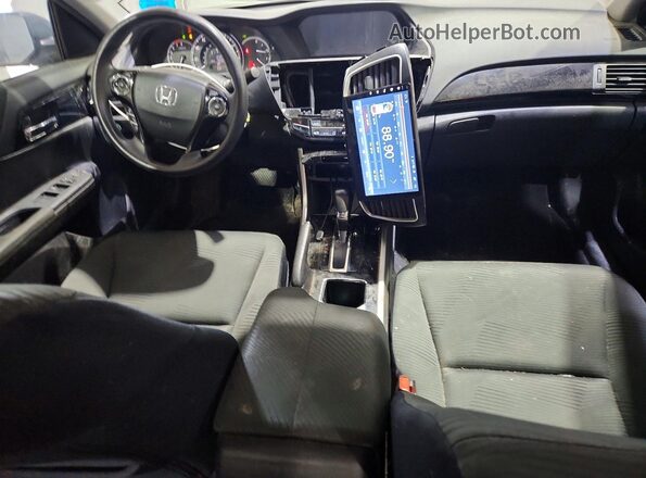1HGCR2F35GA170134 2016 HONDA ACCORD Черный Вид панели приборов