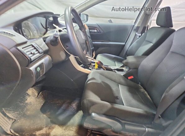 1HGCR2F35GA170134 2016 HONDA ACCORD Черный Вид салона спереди