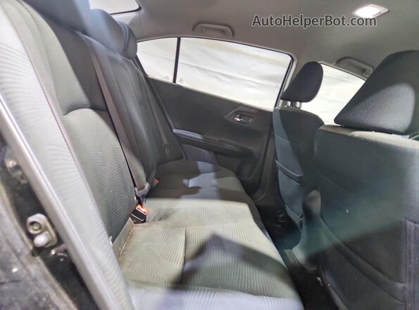 1HGCR2F35GA170134 2016 HONDA ACCORD Черный Вид задних сидений