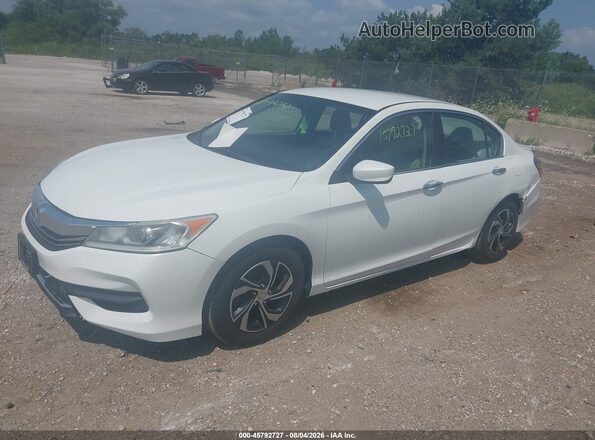 1HGCR2F35GA194742 2016 HONDA ACCORD White Przód lewy