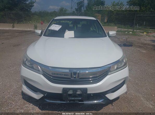1HGCR2F35GA194742 2016 HONDA ACCORD White Widok zestawu wskaźników