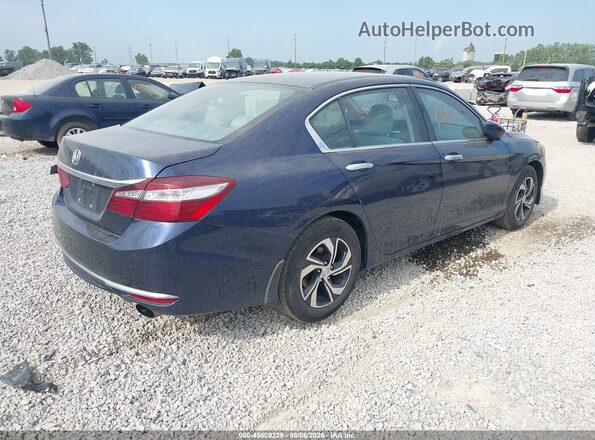 1HGCR2F35GA198516 2016 HONDA ACCORD Синий Задняя правая четверть