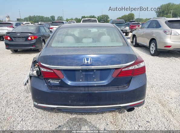 1HGCR2F35GA198516 2016 HONDA ACCORD Синий 