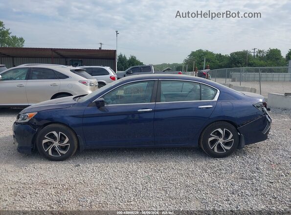 1HGCR2F35GA198516 2016 HONDA ACCORD Синий Панорамный вид салона 360°