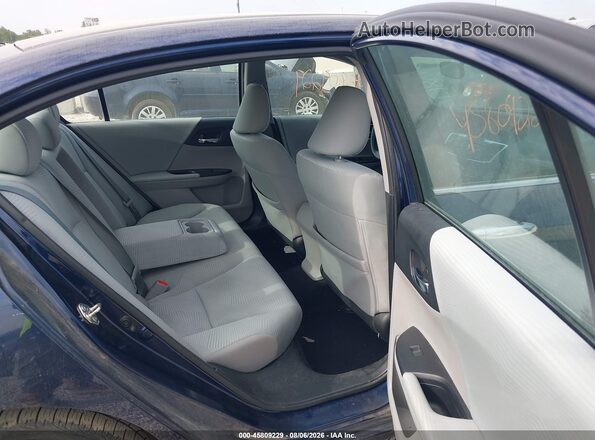 1HGCR2F35GA198516 2016 HONDA ACCORD Синий Вид наклейки с VIN-кодом