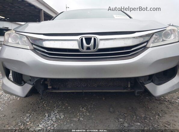 1HGCR2F35GA227545 2016 HONDA ACCORD Silver Front view