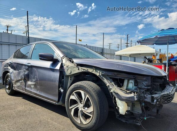 1HGCR2F35GA236617 2016 HONDA ACCORD Gray Առջևի աջ