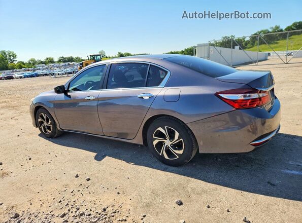 1HGCR2F35HA004696 2017 HONDA ACCORD Серый Задняя левая четверть