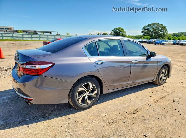 1HGCR2F35HA004696 2017 HONDA ACCORD Серый Задняя правая четверть