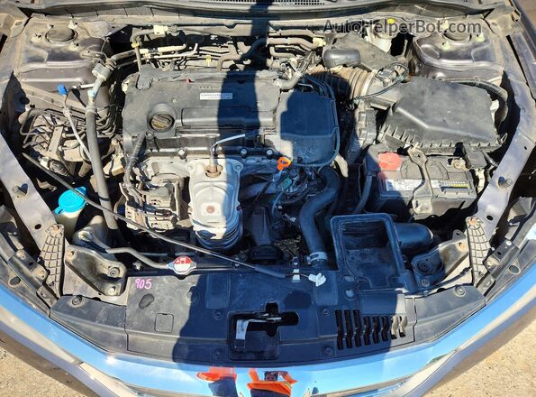 1HGCR2F35HA004696 2017 HONDA ACCORD Серый Вид задней части салона