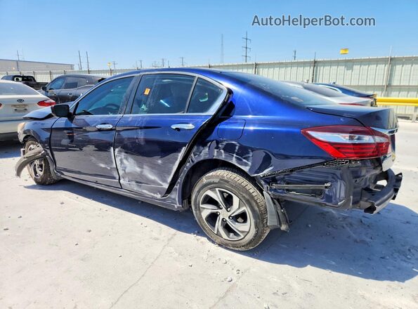 1HGCR2F35HA114583 2017 HONDA ACCORD Blue უკანა მარცხენა