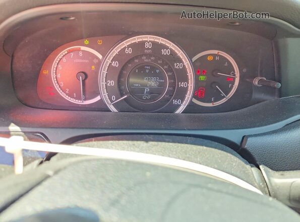 1HGCR2F35HA114583 2017 HONDA ACCORD Blue ხელსაწყოთა პანელის ხედი