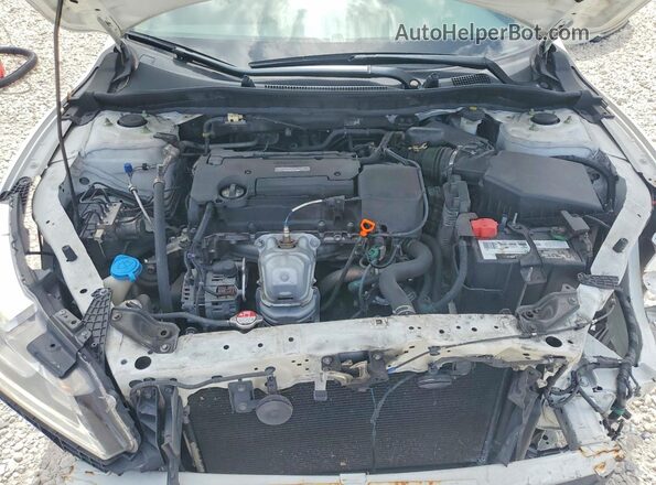 1HGCR2F35HA143985 2017 HONDA ACCORD Белый Вид задней части салона