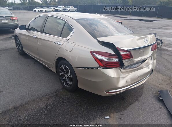 1HGCR2F35HA200993 2017 HONDA ACCORD Beige უკანა მარცხენა