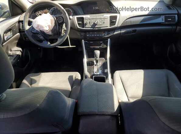 1HGCR2F35HA226140 2017 HONDA ACCORD Black წინა პანელის ხედი