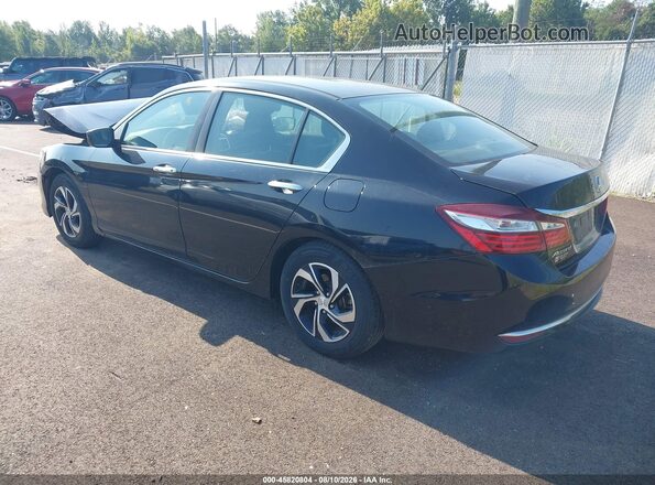 1HGCR2F35HA232391 2017 HONDA ACCORD Black Tył lewy