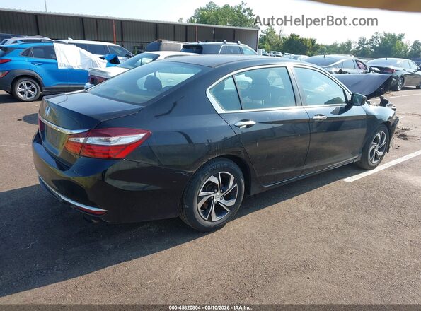 1HGCR2F35HA232391 2017 HONDA ACCORD Black Tył prawy