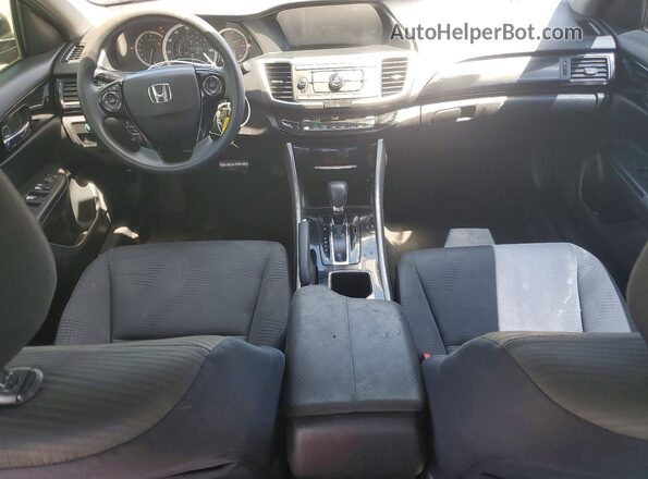 1HGCR2F35HA290517 2017 HONDA ACCORD Gray Dashboard view