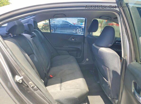 1HGCR2F35HA290517 2017 HONDA ACCORD Gray Rear seats view