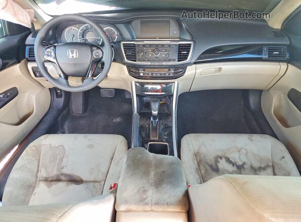 1HGCR2F36GA046597 2016 HONDA ACCORD Бордовый Вид панели приборов