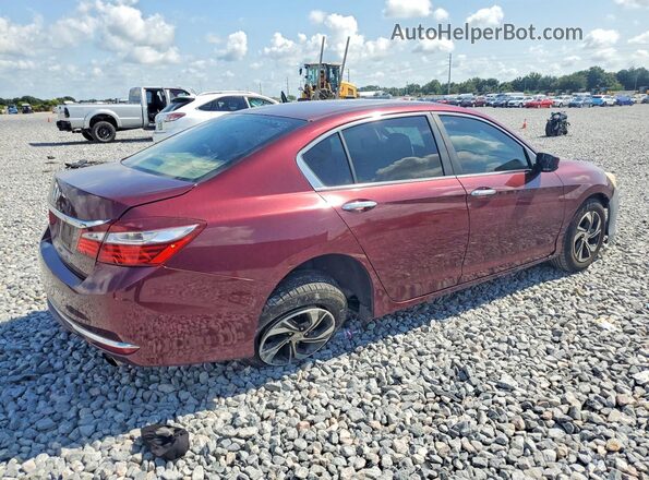 1HGCR2F36GA046597 2016 HONDA ACCORD Бордовый Задняя правая четверть