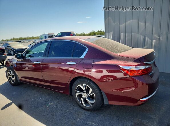 1HGCR2F36GA050701 2016 HONDA ACCORD Burgundy Задня права чверть