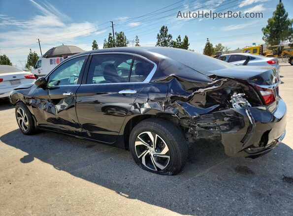 1HGCR2F36HA047573 2017 HONDA ACCORD Black Задня ліва чверть