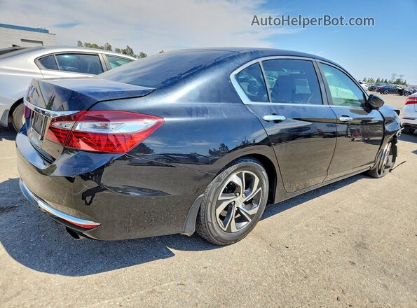 1HGCR2F36HA047573 2017 HONDA ACCORD Black Задня права чверть