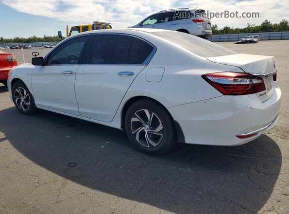 1HGCR2F36HA067256 2017 HONDA ACCORD White Задня ліва чверть