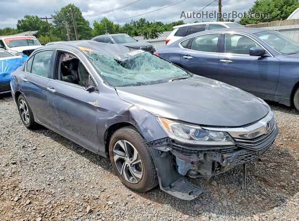 1HGCR2F36HA071176 2017 HONDA ACCORD Gray წინა მარჯვენა
