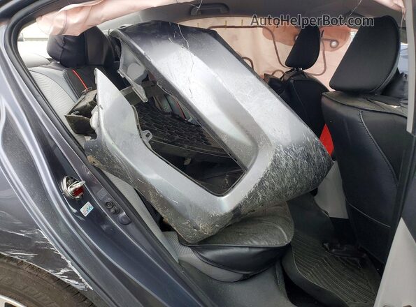 1HGCR2F36HA071176 2017 HONDA ACCORD Gray უკანა სავარძლების ხედი