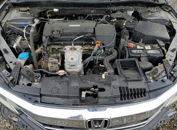 1HGCR2F36HA071176 2017 HONDA ACCORD Gray უკანა სალონის ხედი