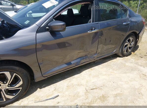 1HGCR2F36HA121316 2017 HONDA ACCORD Gray Вид спереду