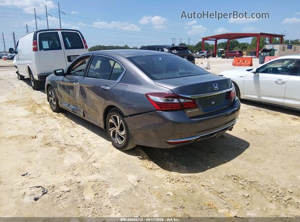 1HGCR2F36HA121316 2017 HONDA ACCORD Gray Задня ліва чверть
