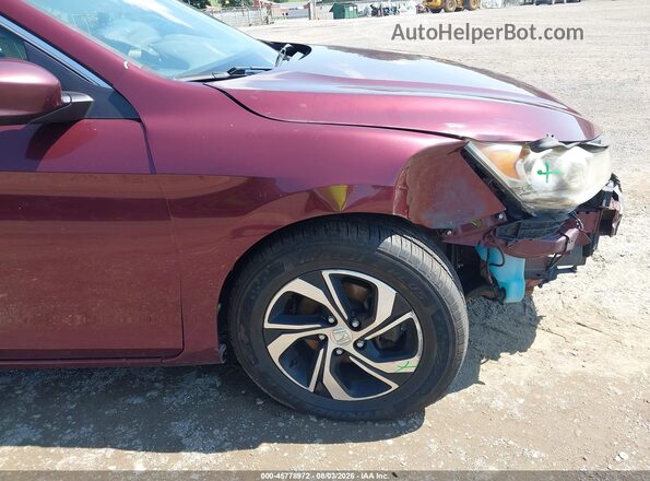 1HGCR2F37GA048911 2016 HONDA ACCORD Red 