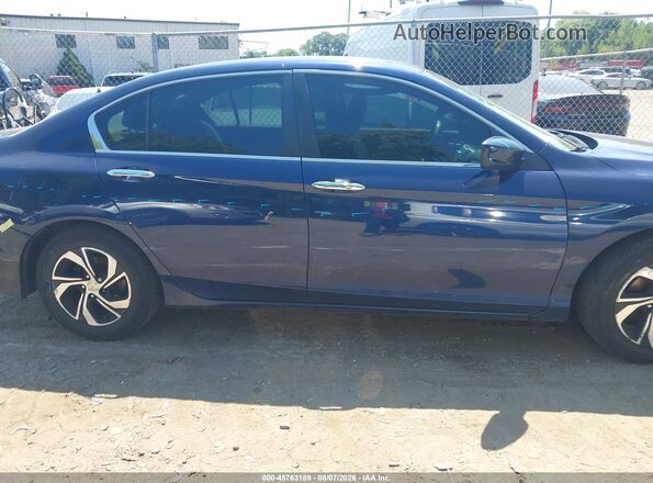 1HGCR2F37GA097901 2016 HONDA ACCORD Синий Панорамный вид салона 360°