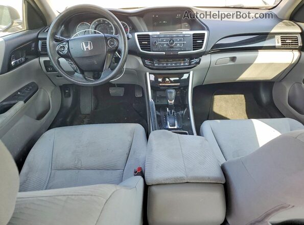 1HGCR2F37GA105835 2016 HONDA ACCORD Gray წინა პანელის ხედი